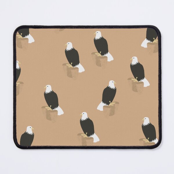 Item preview, eagle standing on wood designed and sold by kim tang.