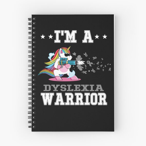 Item preview, Funny Unicorn I'm A Dyslexia Warrior designed and sold by heppenp.