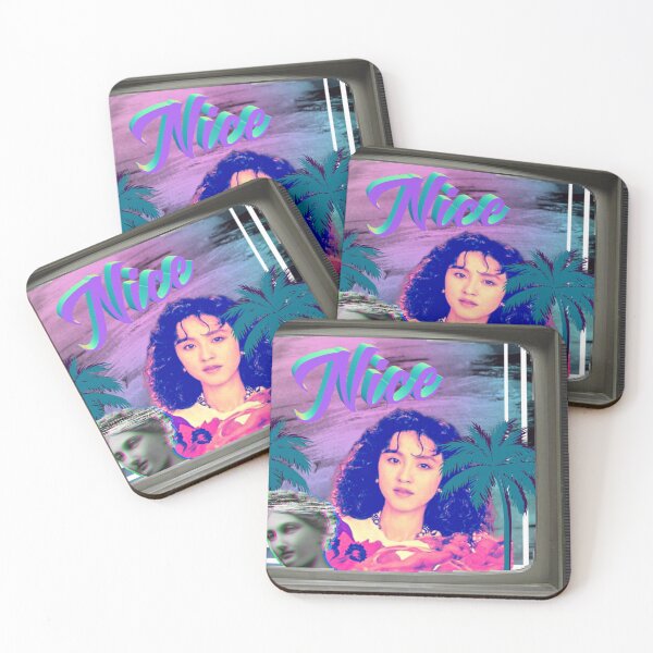 Item preview, meiko vaporwave TV designed and sold by purplepinkdrgn.