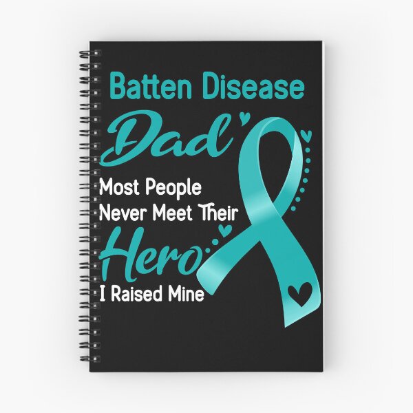 Item preview, Batten Disease Dad Most People Never Meet Their Hero I Raise Mine designed and sold by tenjun16.