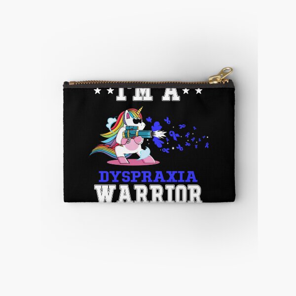 Item preview, Funny Unicorn I'm A Dyspraxia Warrior designed and sold by heppenp.