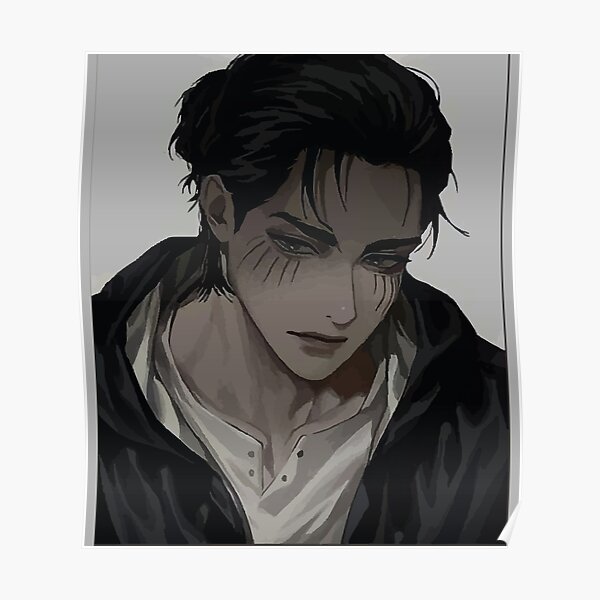 "Sad Eren Yeager Attack On Titan Anime" Poster by Real1One | Redbubble