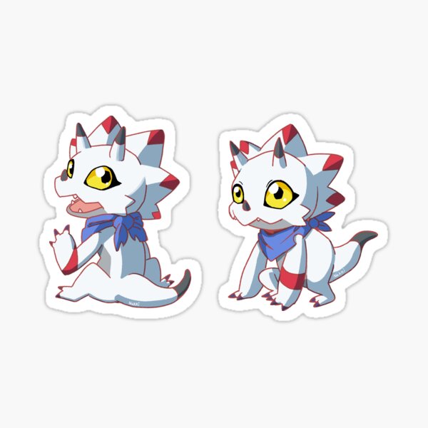 Buy Digimon Ghost Game Snack Sticker Trio Jellymon Angoramon Online in  India 