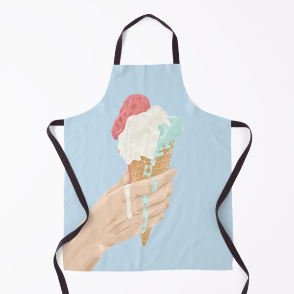 Item preview, Hand Holding Dripping Ice Cream Cone designed and sold by ivyandstone.