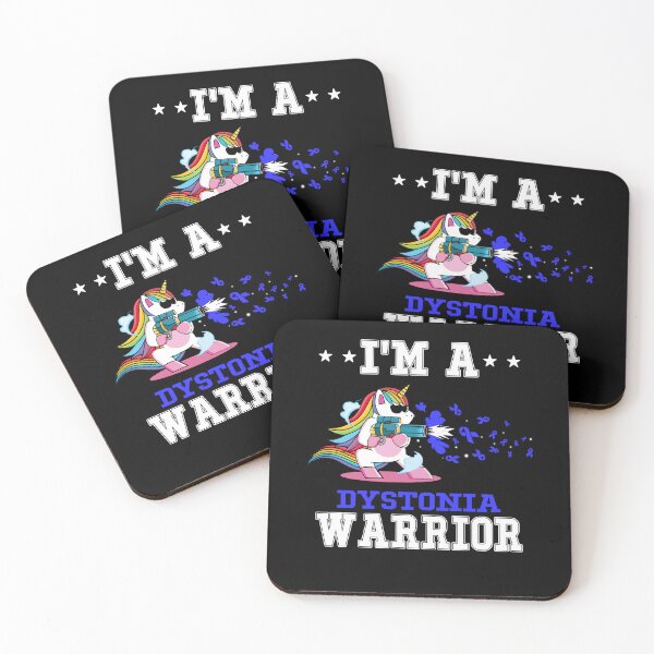 Item preview, Funny Unicorn I'm A Dystonia Warrior designed and sold by heppenp.