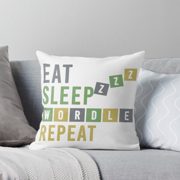 Item preview, Eat sleep wordle repeat | Wordle designed and sold by swaeleeroy.