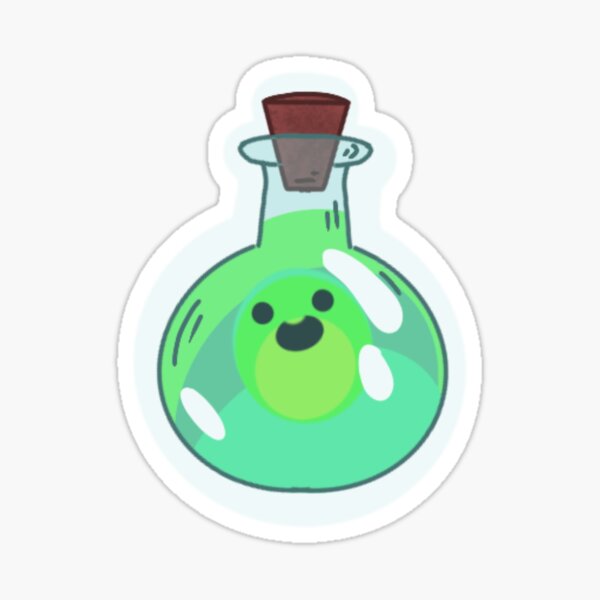 Bottle o’ slime Sticker