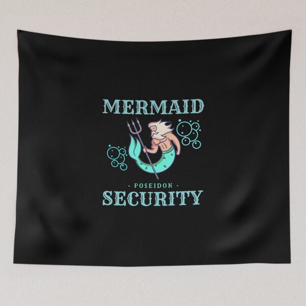 Item preview, Mermaid Security Shirt Birthday Gift Swimmer Shirt Classic T-Shirt designed and sold by baileyhodg.