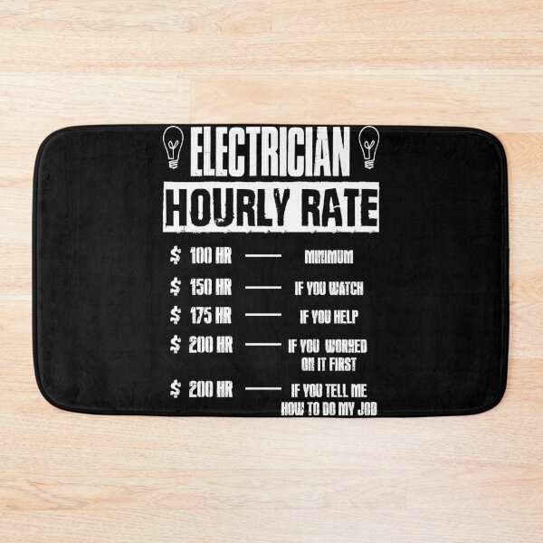 Item preview, Electrician hourly rate . Legend- for Electricity lovers designed and sold by TeesLina.