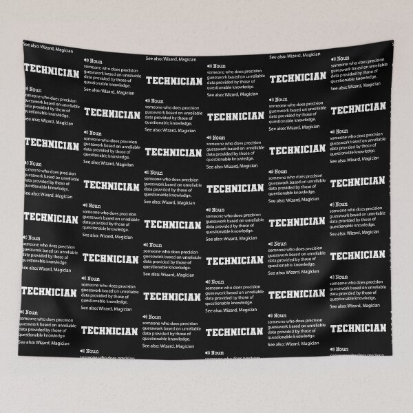 Item preview, Technician Definition, Funny Technician Quote, Cool gift for Technician lover designed and sold by ZAstore.