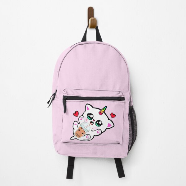Item preview, Cat Drinking Boba Milk designed and sold by NineOneOne.