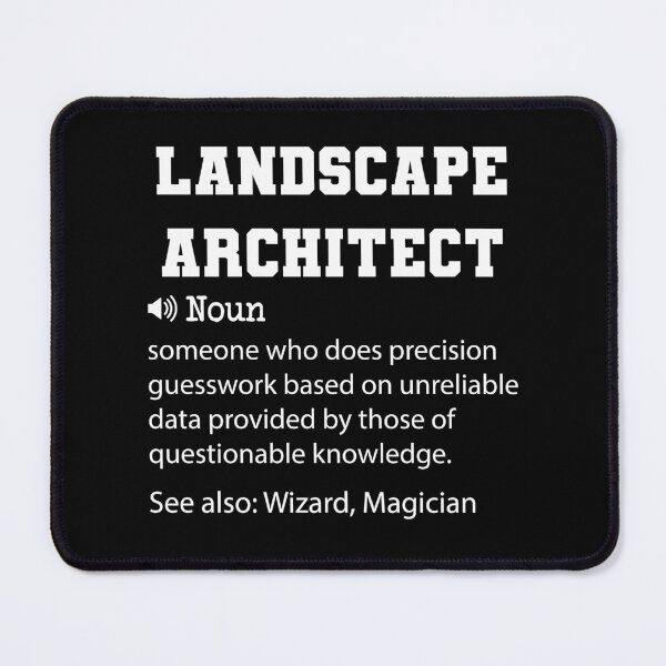 Item preview, Landscape Architect Definition, Funny Landscape Architect Quote, Cool gift for Landscape Architect lover designed and sold by ZAstore.