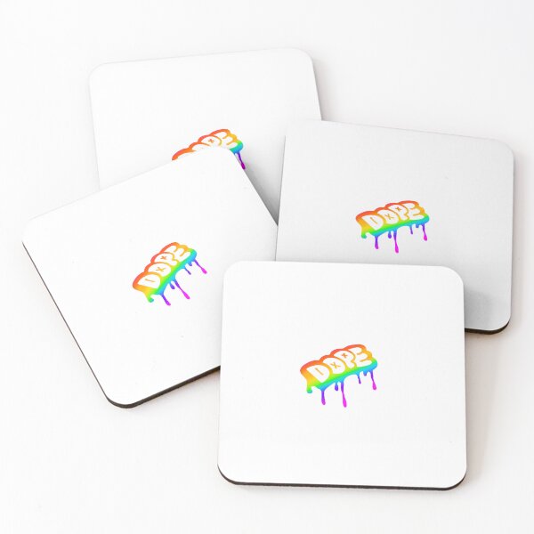 Artikelvorschau, Rainbow Drippy Dope entworfen und verkauft von ClickToStick.