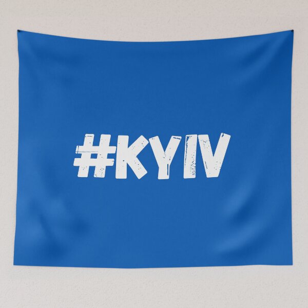 Artikelvorschau, #Kyiv Hashtag Protest Design für den Krieg in der Ukraine entworfen und verkauft von lordyswiss.