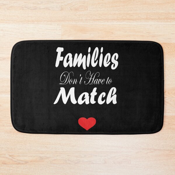 Item preview, families don't have to match : nuclear family gift for Mom, Dad designed and sold by AbdessalamBHM.