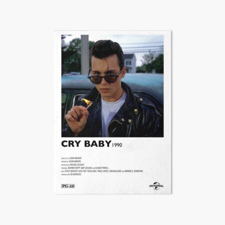 Poster CRY BABY - Depp portrait | Wall Art, Gifts & Merchandise 