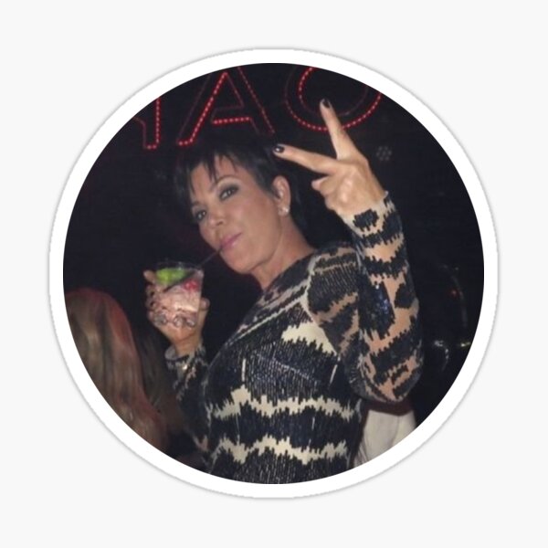 Aperçu de l'œuvre Kris Jenner créée et vendue par Pop-clothes.