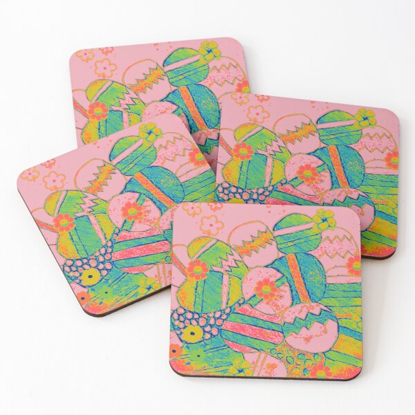 Item preview, Colored Easter eggs day  designed and sold by Tonyasartprints.
