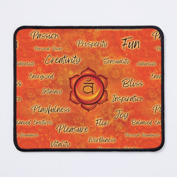 Item preview, Sacral Chakra Inspirational Words designed and sold by Violet House Art.