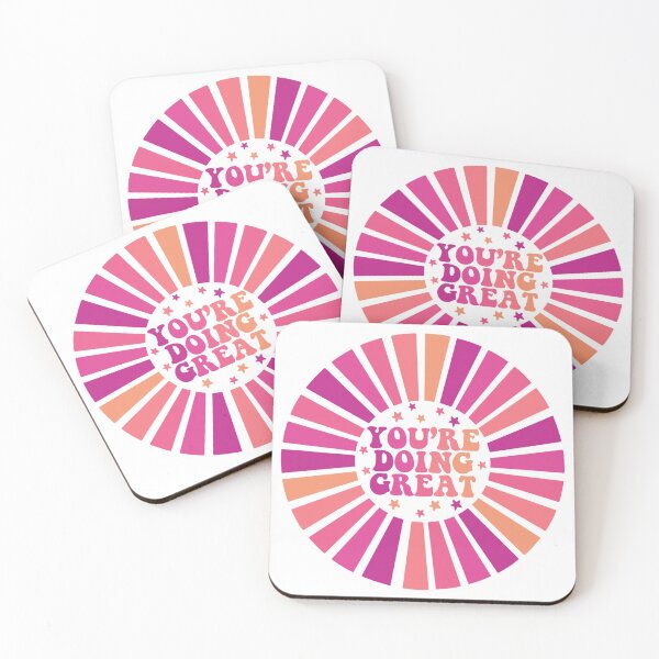 Item preview, Pink You're Doing Great Motivation designed and sold by Rianna Gurvitz.
