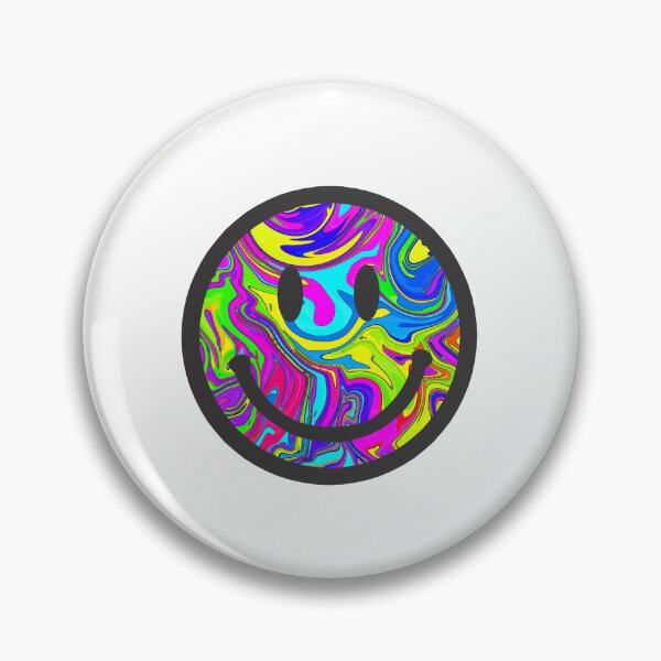 Item preview, bright colored smiley face designed and sold by violetsareblue8.