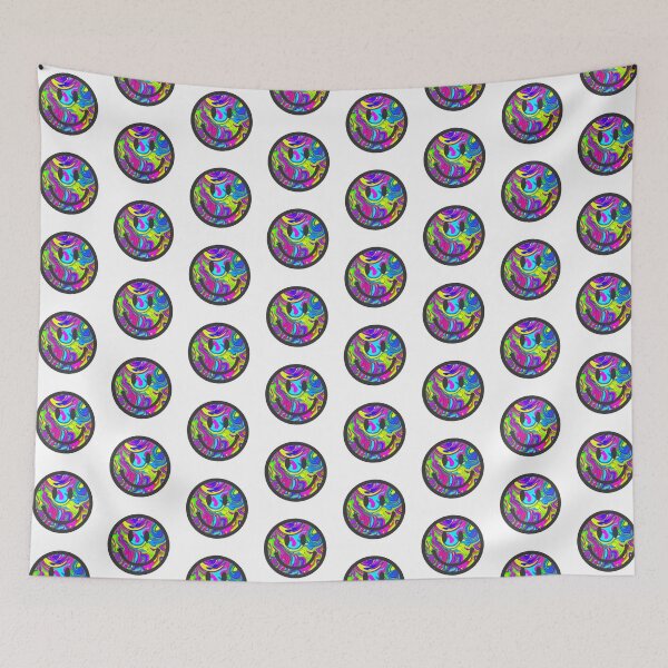 Item preview, bright colored smiley face designed and sold by violetsareblue8.