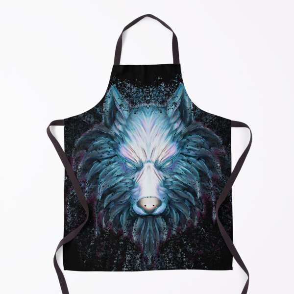 Item preview, REVAMPED BLUE WOLF (black tshirts) designed and sold by StayCool3d.