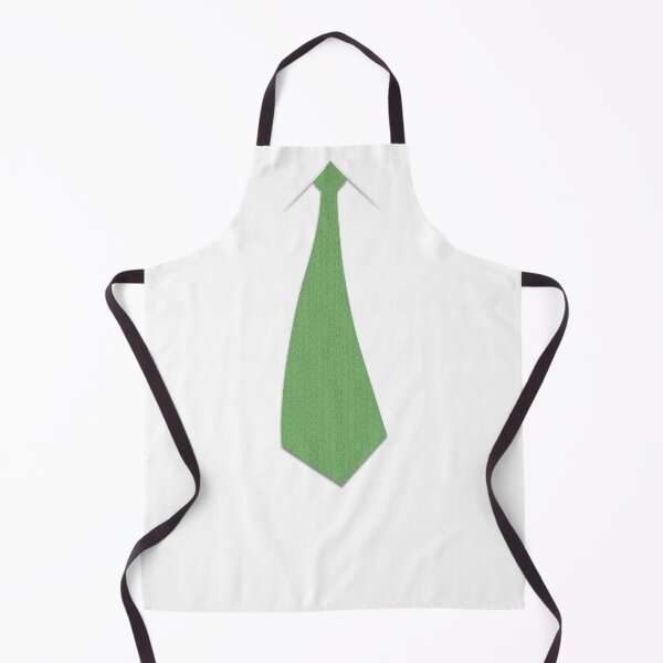 Item preview, Fake Necktie Fashion Series - Retro Green Hexagon designed and sold by darryldesign.