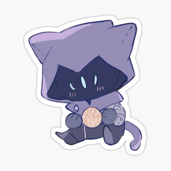 omen cute Sticker