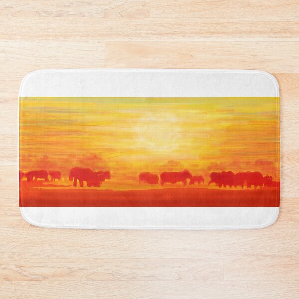 Item preview, HAND PAINTED ELEPHANT HERD SUMMER FUN designed and sold by THE AMERICAN TEEVANGELIST.