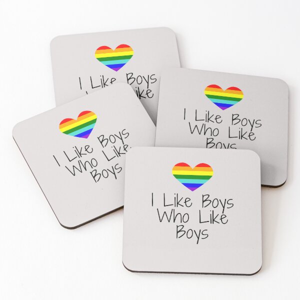 Item preview,  I Like Boys Who Like Boys funny Gay Lesbian Trans Bisexual - Gay Pride designed and sold by unique things.