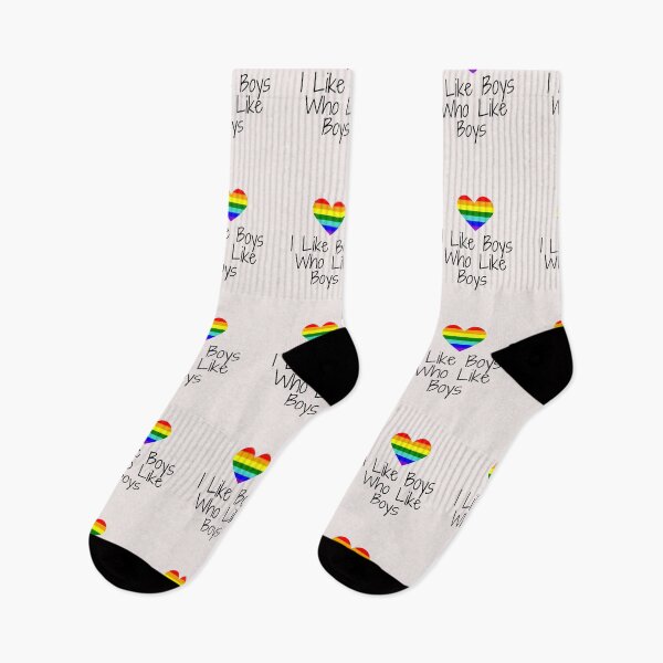Item preview,  I Like Boys Who Like Boys funny Gay Lesbian Trans Bisexual - Gay Pride designed and sold by unique things.