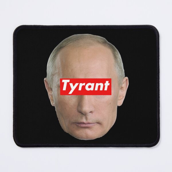 Item preview, Vladimir Putin Tyrant (on black) designed and sold by Thelittlelord.