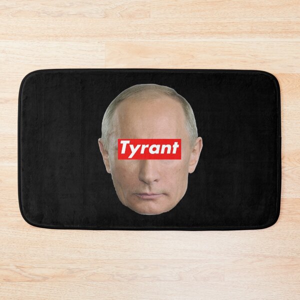 Item preview, Vladimir Putin Tyrant (on black) designed and sold by Thelittlelord.