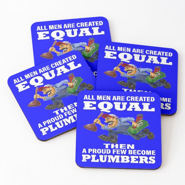 Item preview, Occupation Plumber All Men are Created Equal designed and sold by fantasticdesign.