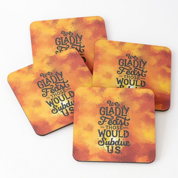 Item preview, We Gladly Feast designed and sold by polliadesign.