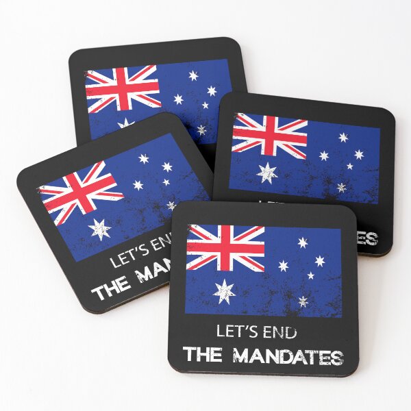 Item preview, End the mandates Australia vintage Gift For truckers  designed and sold by Raiko-art.