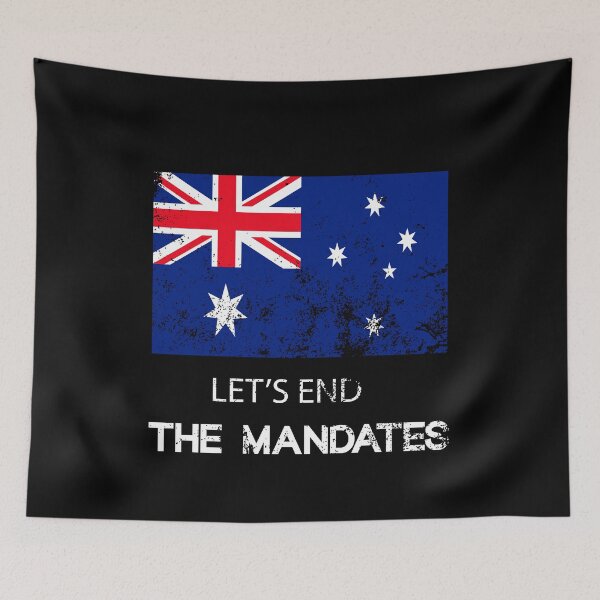 Item preview, End the mandates Australia vintage Gift For truckers  designed and sold by Raiko-art.