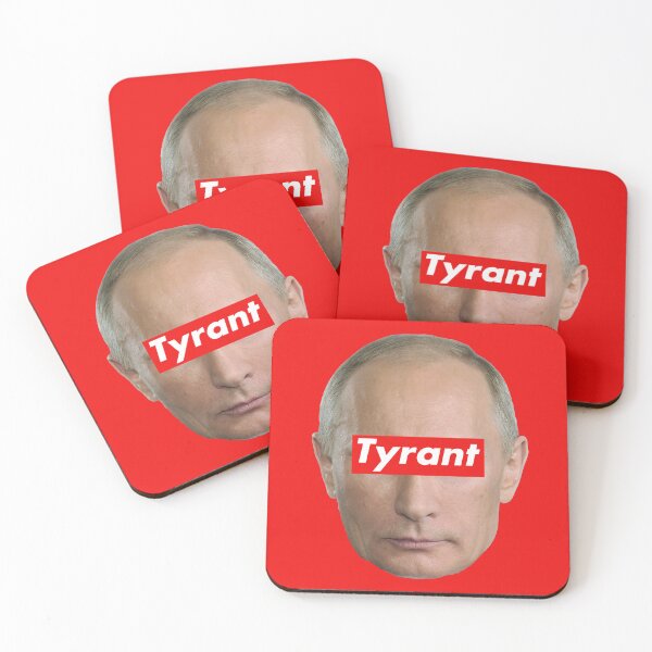 Item preview, Vladimir Putin Tyrant (on red) designed and sold by Thelittlelord.