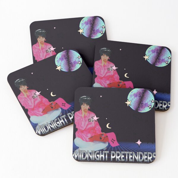 Item preview, 80s synthwave citypop midnight pretenders designed and sold by purplepinkdrgn.