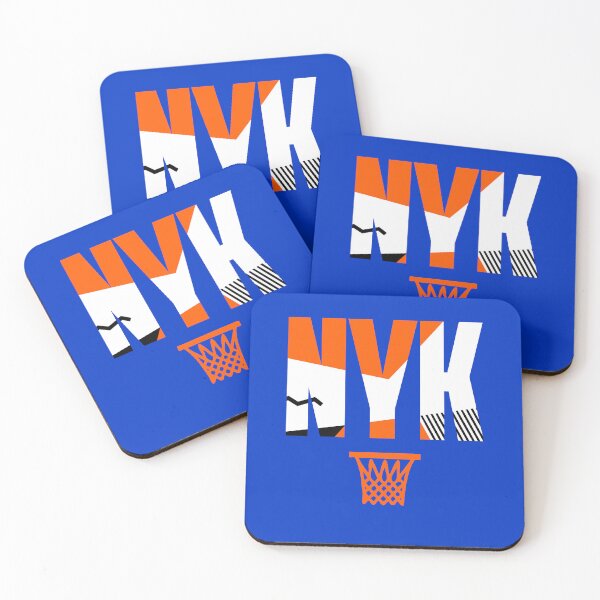 Item preview, NY Retro Basketball Art Blue designed and sold by concordbred.