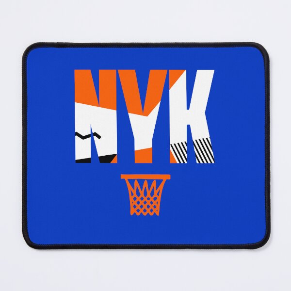 Item preview, NY Retro Basketball Art Blue designed and sold by concordbred.