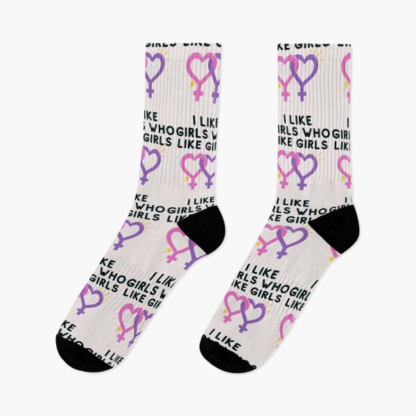 Item preview,  I Like Girls Who Like Girls funny Gay Lesbian Trans Bisexual - Gay Pride designed and sold by unique things.