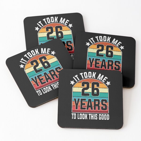 Item preview, Gift 26th Birthday vintage - It Took Me 26 Years To Look This Good designed and sold by nmichom.