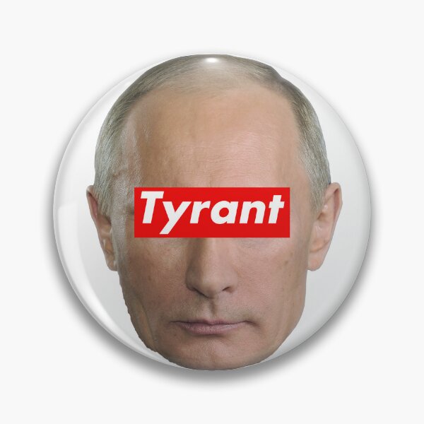 Item preview, Vladimir Putin Tyrant (on white) designed and sold by Thelittlelord.