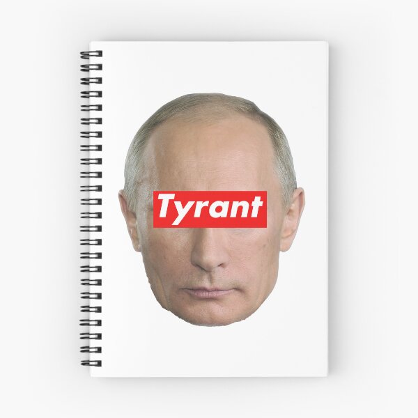 Item preview, Vladimir Putin Tyrant (on white) designed and sold by Thelittlelord.