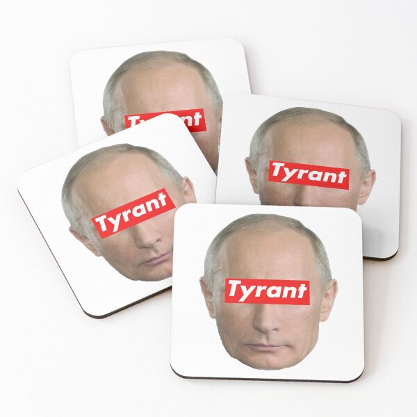 Item preview, Vladimir Putin Tyrant (on white) designed and sold by Thelittlelord.