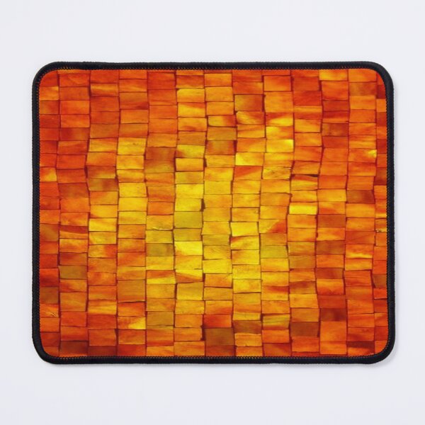 Item preview, Burnt Orange And Yellow Brick Wall designed and sold by Mark Jesus-Allen.