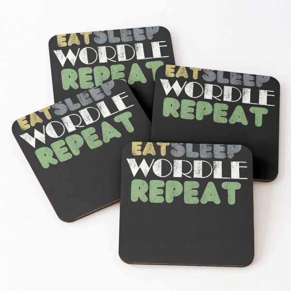 Item preview, Eat sleep wordle repeat | Wordle designed and sold by swaeleeroy.