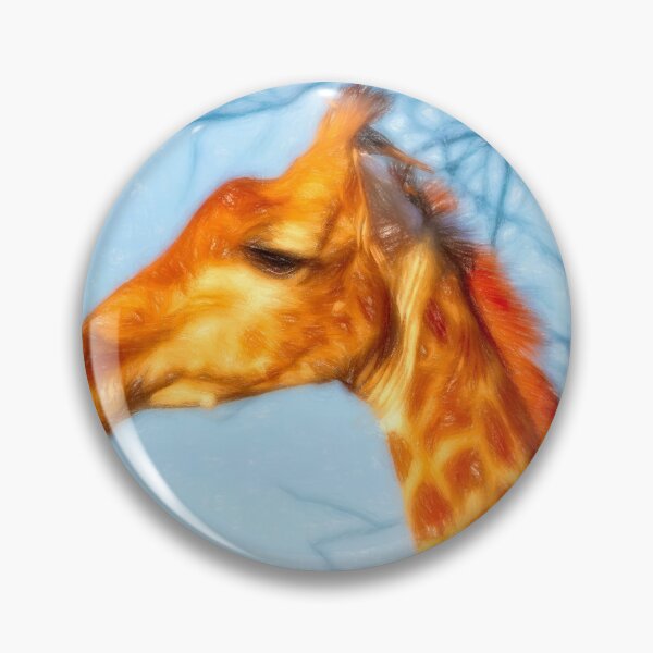 Item preview, A Painterly Giraffe designed and sold by Kay Brewer.